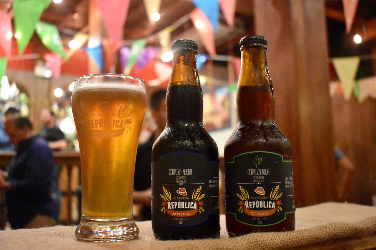 Lager, Stout y Altbier.
Cerveza Premium 100% Artesanal.

#HechoEnEcuador