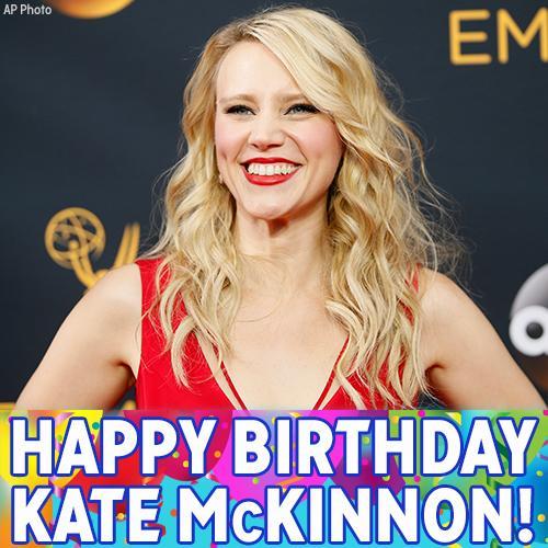 Happy Birthday to star Kate McKinnon! 