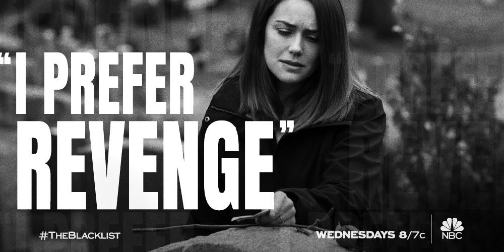 NBCBlacklist's tweet photo. You've made that clear, Liz. #TheBlacklist https://t.co/aC4ZUA3Bxs