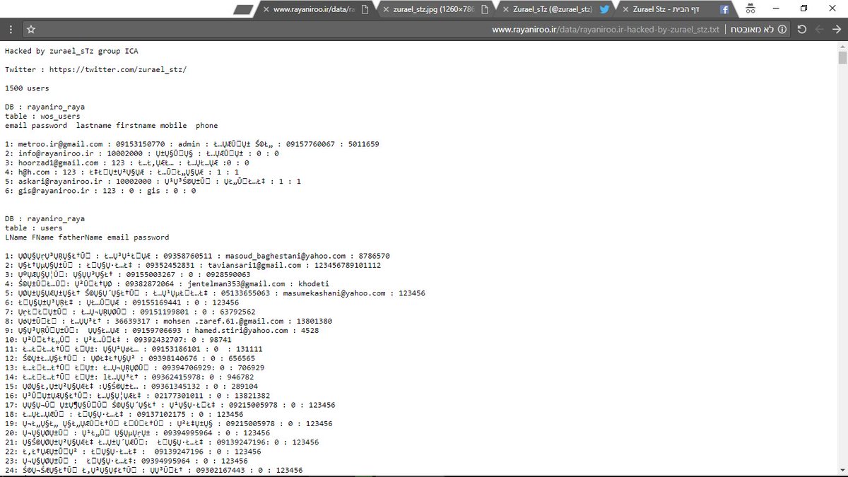 pastebin.com/iFu8YEyz
rayaniroo.ir/data/rayaniroo…
rayaniroo.ir/data/zurael_st…
#Opiran
#iran
#Freeiran2018
#Freeiran