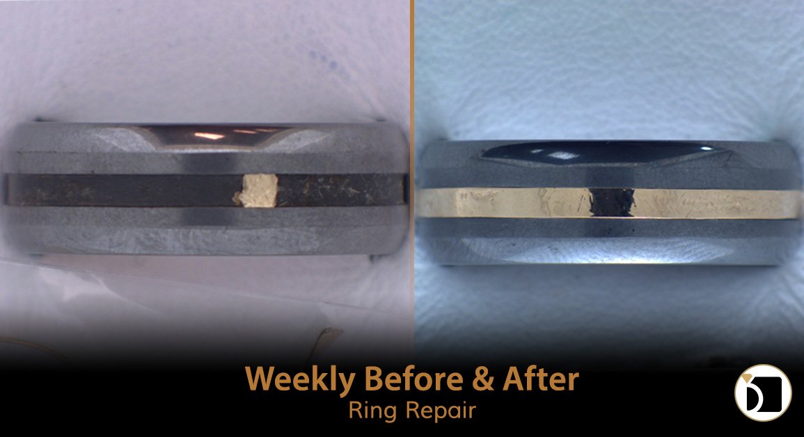 MyJewelryRepair's tweet photo. On this edition of the #WeeklyBeforeAfter, we spotlight a #Tungsten #Ring Repair π #RepairsMadeSimple
https://t.co/GK7WYpbPFH https://t.co/vPSxob8BKE