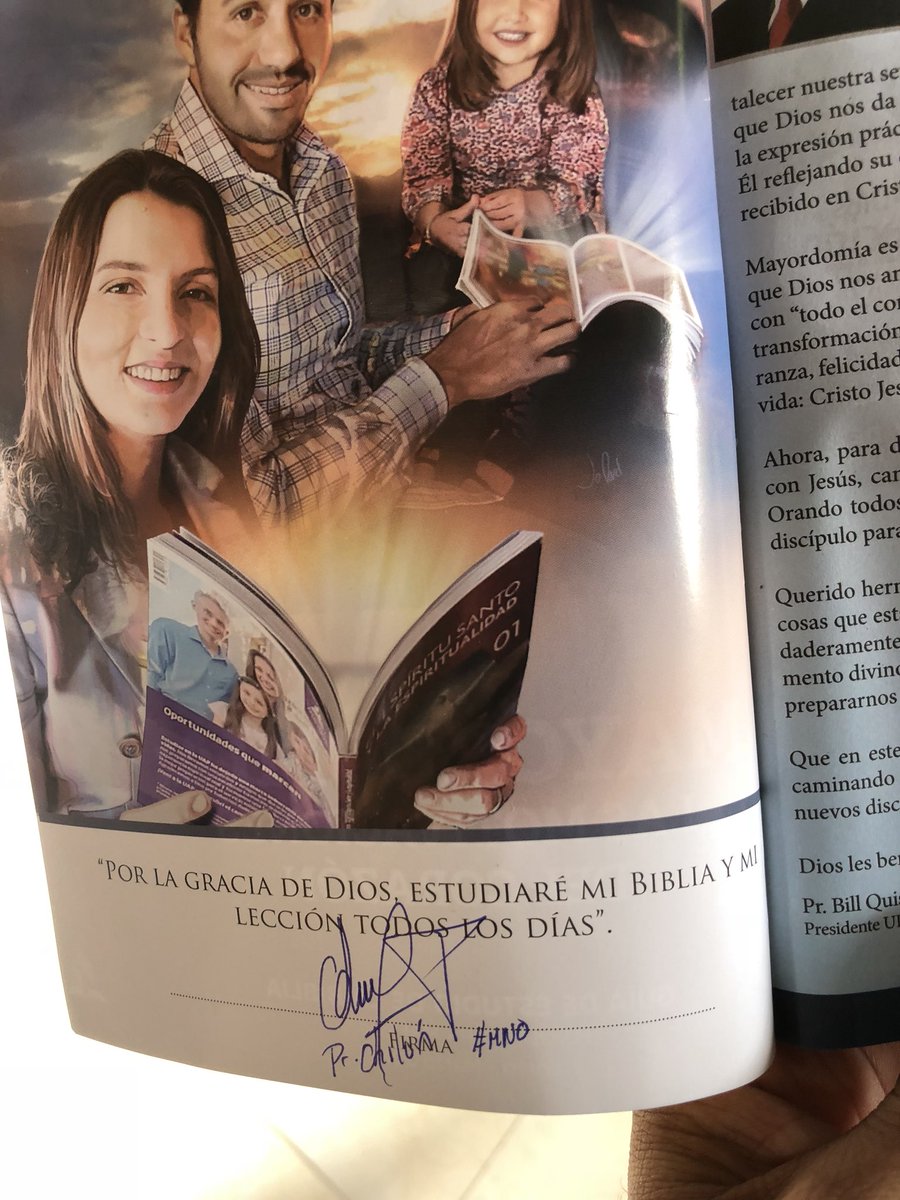 DavidChilon's tweet photo. Una vez más me comprometo a estudiar cada día, cada mañana mi Biblia y la lección de Escuela Sabática. #MetasCRM #MNO https://t.co/BriU4n814N