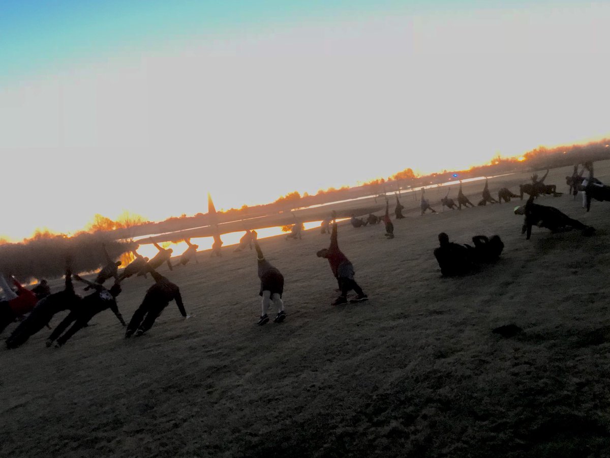 F3SugarLand's tweet photo. #TheRocket launched in F3 Sugar Land today with an incredible show of support - TClaps to all the PAX! 41 total Pax posted this fine morning incl 13 #FNGs!!! Coffeeteria onsite afterwards with coffee and kolaches was clutch. Tclaps for all involved in the planning!

@F3Houston https://t.co/pip6dXKKrM