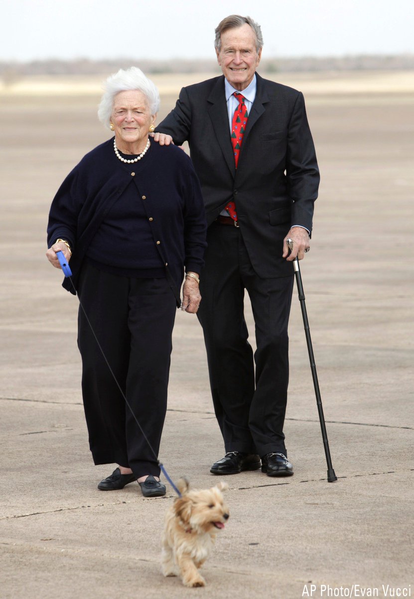 FoxNews's tweet photo. Happy 73rd Anniversary to @GeorgeHWBush and Barbara Bush. The couple was married on this day in 1945. Congratulations! https://t.co/WgIyopUjEe
