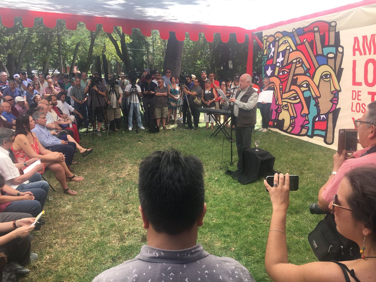 gteillier's tweet photo. Tenemos que empezar a construir la unidad desde ahora. Hacer una oposición inteligente, por medio de una convergencia amplia y progresista donde defendamos las conquistas sociales y exijamos avanzar más. #FDLA2018 https://t.co/0X8DxAA3LA