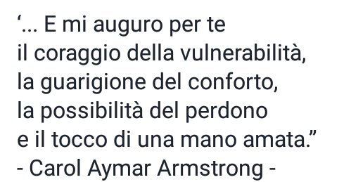 Tutte le volte che la leggo vedo armata anziché amata. Ci sarà un perché.