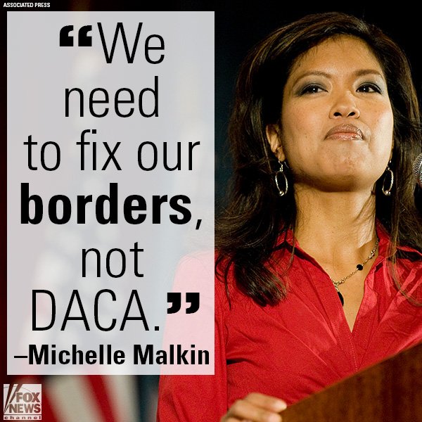 KatTheHammer1's tweet image. "We need to fix our borders, not DACA."

 ~@michellemalkin