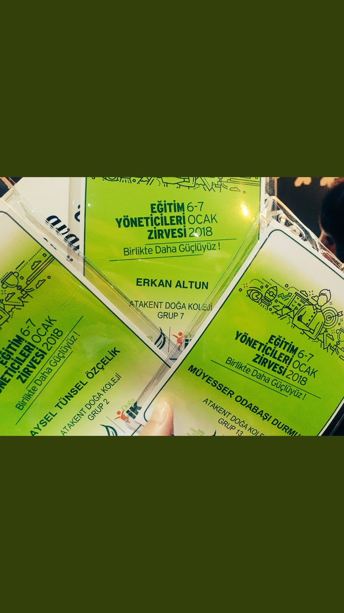 "Doğa Koleji Eğitim Yöneticileri Zirvesi" Doğalı olmak bir ayrıcalıktır. Teşekkür ederiz.. <a href="/AliRizaLule/">Ali Rıza Lüle</a> <a href="/salhakbay/">Salih Akbay</a> <a href="/nazli10er/">Nazlı Sert</a> <a href="/RaufAkan/">Rauf Akan</a> <a href="/ihvan72/">ihvan Çiftçi</a> <a href="/muyesserdrm/">Müyesser Durmuş</a> <a href="/morkuncicek/">Orkun Çiçek</a> <a href="/ErknAltun/">Erkan Altun</a>