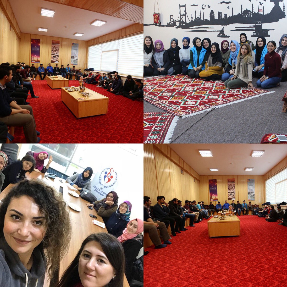 İstanbul, Ankara, Kayseri, Sivas, Bursa ve İzmir’de Kampçı gençlerimizle Kamp Liderlerimizin buluşmaları Gençlik Merkezlerimizde devam ediyor...
#GençlikKampları bitse de “Bir Kardeşlik İklimi” bir ömür sürer. 🤗 🏕