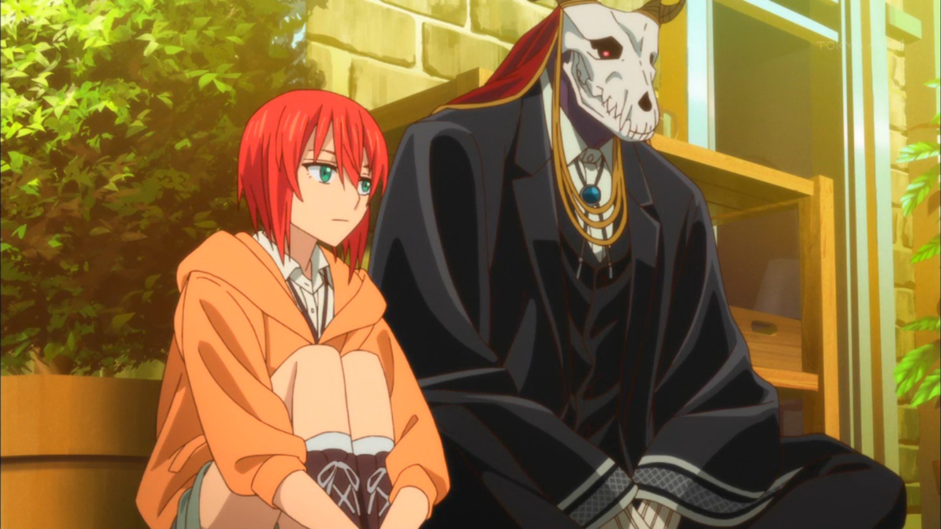 魔法使いの嫁 13話 感想 初っ端から不穏ですが 二人がイチャイチャしてるのでオールokです アキブラ