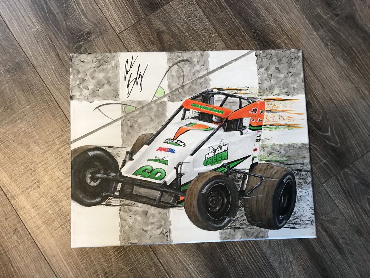 ChadBoespflug's tweet photo. Can’t make it to the @racersforautism Event Monday, no problem you can still Bid Online for the Firesuit &amp; Canvas I’ve donated. Bidding for these items will go LIVE 1/8 at 7pm
💻:https://t.co/WLyQcdXjLw https://t.co/kbalTLDXCt