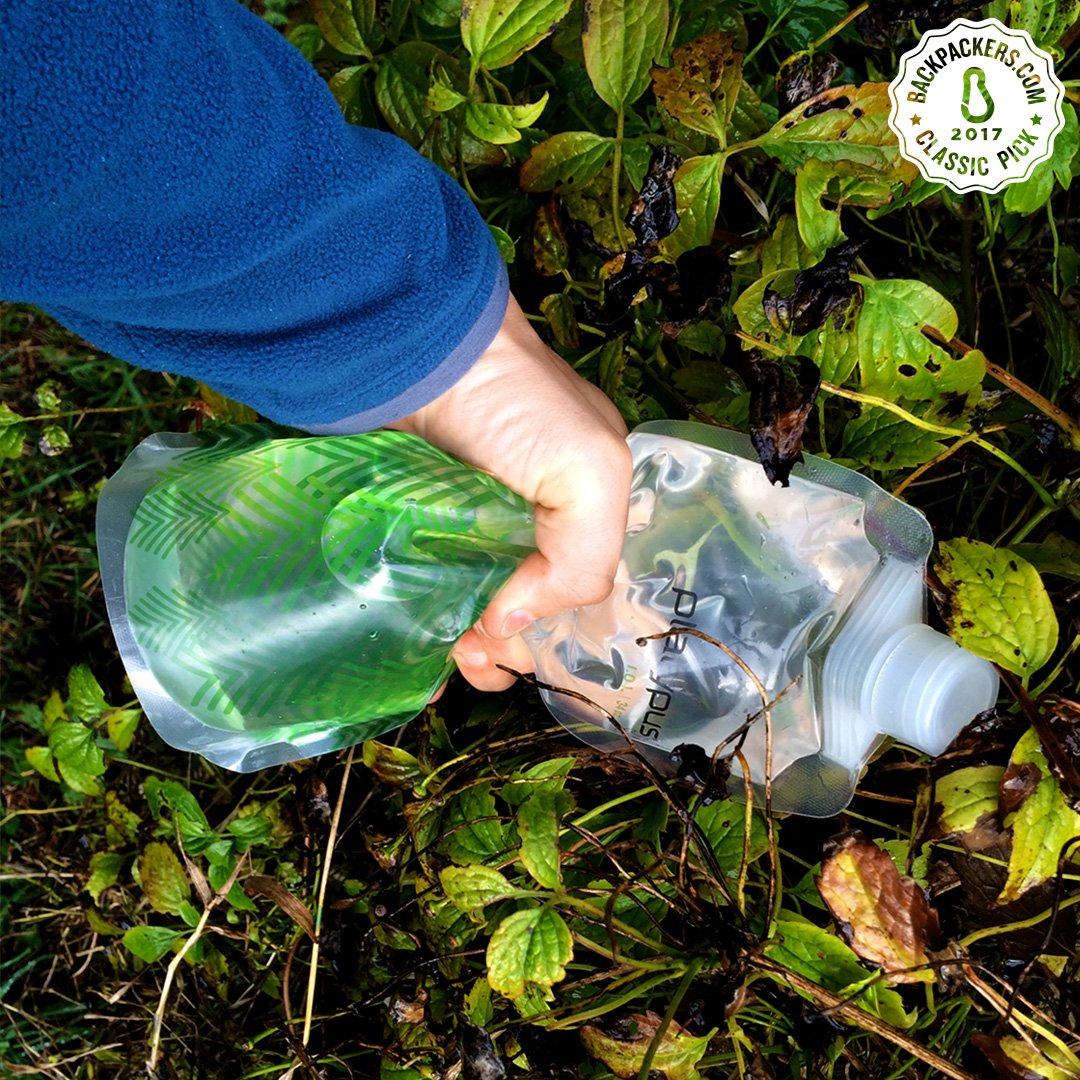 BackpackersCom's tweet photo. Did you hear? Our #ClassicPick #UltralightBackpacker award went to the @platyhydration SoftBottle 1L. Read now! https://t.co/lUOjcG8zQY https://t.co/8ujUKG2Exs