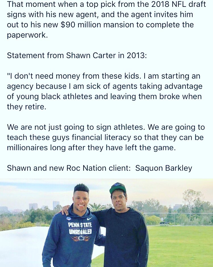 ampharris's tweet photo. #PostiveImages #AnotherMajorPowermove🙏🏾✊🏾💯 #JayZ #TrustTheProcess #TrustUs! @RocNation https://t.co/oAwXdjbOBL