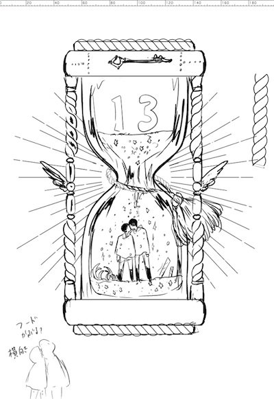 こういうアクキー作りたい〜⏳⌛️リヴァエレを閉じ込めるの大好き腐女子だから… 