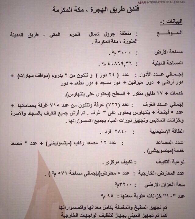 frstii's tweet photo. فندق في مكه للبيع السعر 120 مليون الدخل مؤجر ب12 مليون
السعر قابل للتفاوض https://t.co/OkozhYW1ra