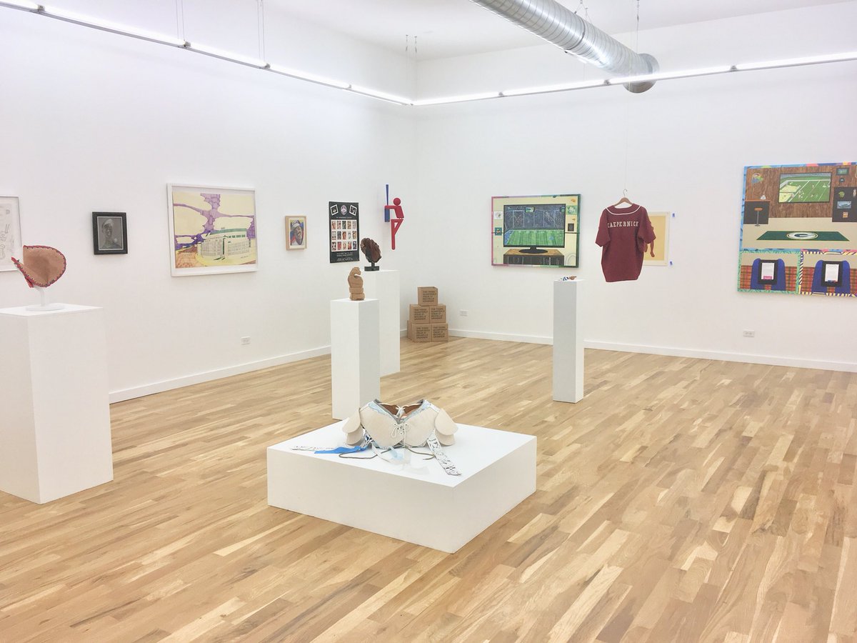 Tonight! 
The exhibit I’ve curated “Hand-Eye Coordination: Sports and Art” opens at <a href="/WesternExSpeh/">Western Exhibitions</a> at 5 pm. 
Come thru!