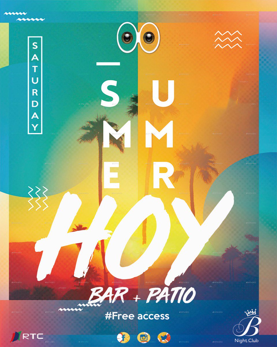 Promof1es7a's tweet photo. 💥💥 Hoy 💥💥
BAR + PATIO🌟🌟
Recordá #Free Access 👏 https://t.co/bNzaxO4n8a