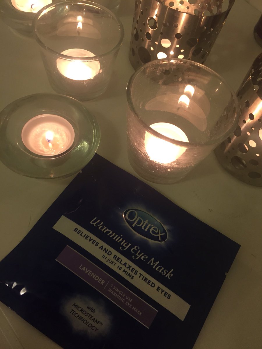 talentrb's tweet image. Perks of the job! #SaturdayNightSoak #OptrexWarmingEyeMask
