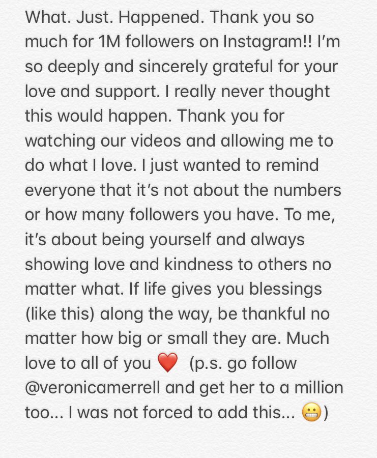 VanessaMerrell's tweet image. Thank you for 1M on instagram ❤️