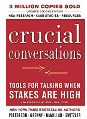 [READING NOW]  Crucial Conversation: Tools for Talking When Stakes Are High  A 'must-read' for any business owner, entrepreneur, therapists...    ow.ly/YvPp30hCsWV