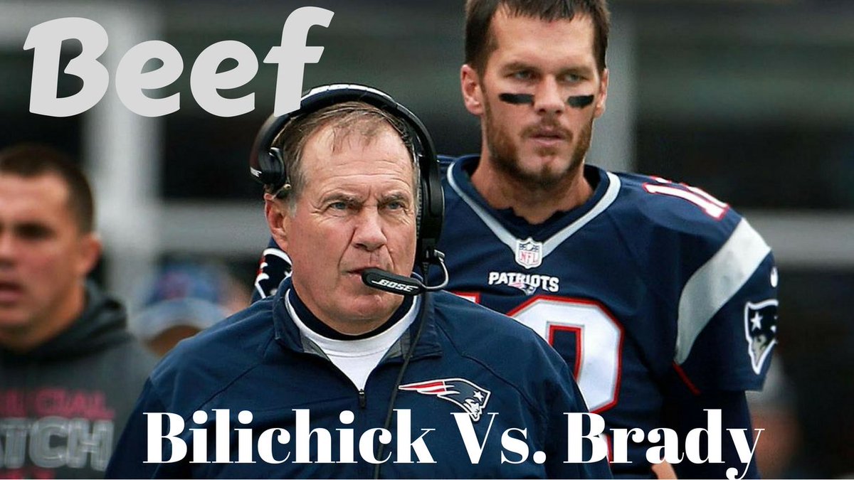 What's happening with The #NewEnglandPatriots #Belichick #Vs #TomBrady ??
 
Here's my thoughts: youtube.com/watch?v=1E_AiD…