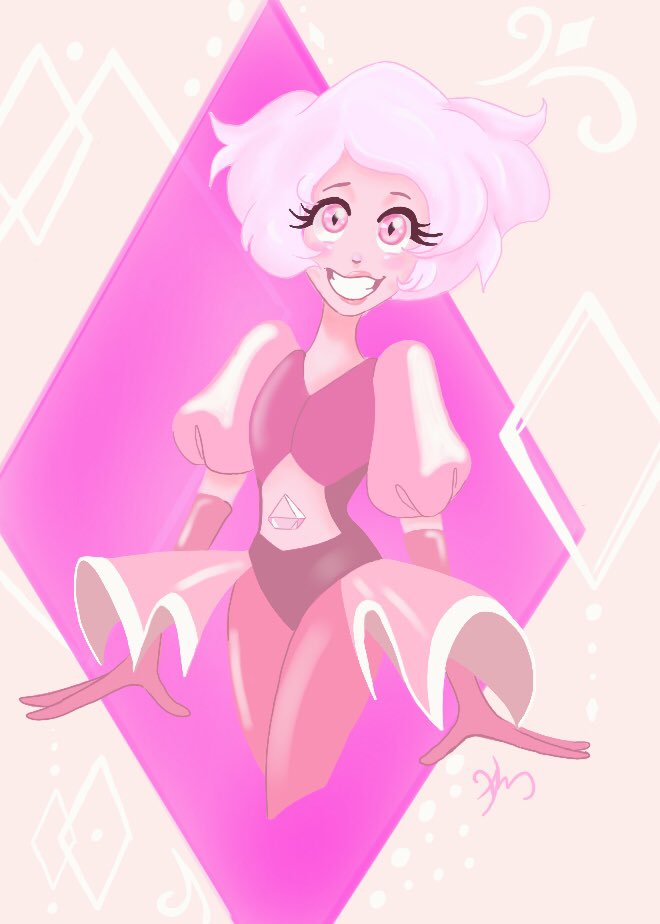 Ash_andpaper's tweet photo. Oh no...she’s cute😭 #StevenUniverseStranded #StevenUniverse #Junglemoon #pinkdiamond #myart
#yellowtotallyshatteredherannoyinglittlesis https://t.co/bLSDQoXYTC