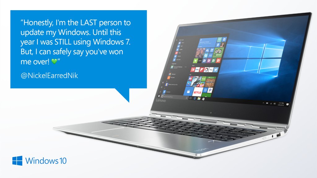 Have you upgraded to #Windows10 yet? msft.social/nOFVwZ