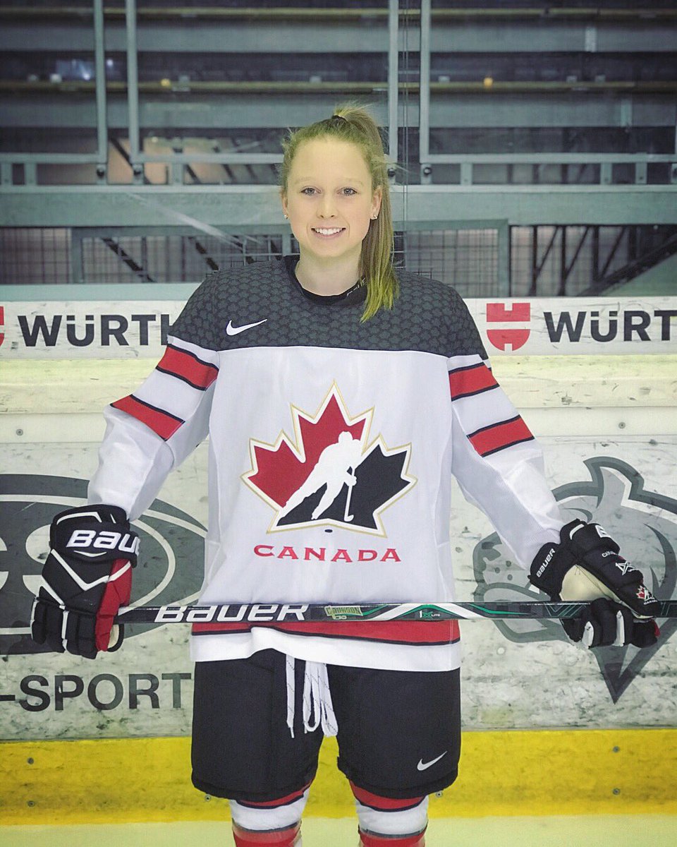 loren gabel on Twitter: "thank you @HC_Women for an amazing 10 days in Austria and Germany! always an honour to wear this jersey! 🇨🇦… "