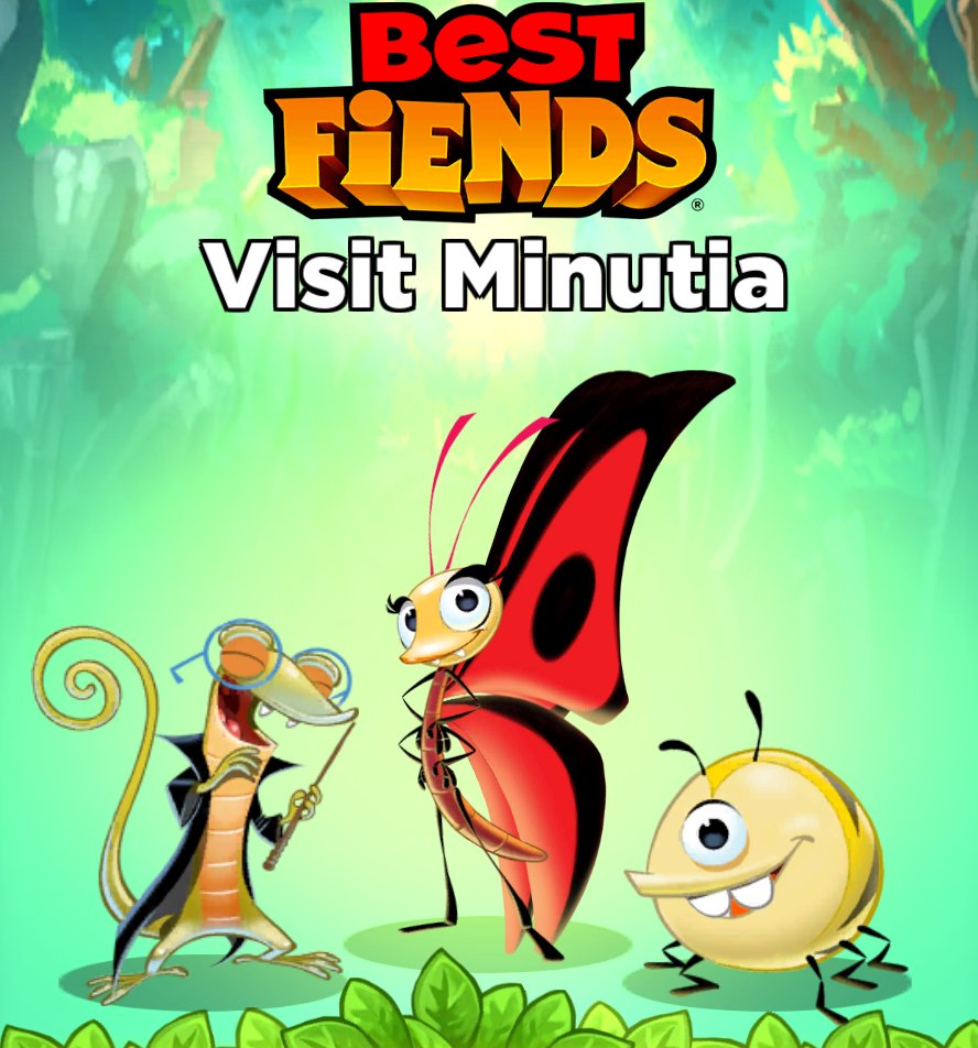 SandiiCain's tweet photo. LOVED the new @bestfiends animated short, #VisitMinutia! WATCH now and thank me later! https://t.co/MGmXimhuQ3