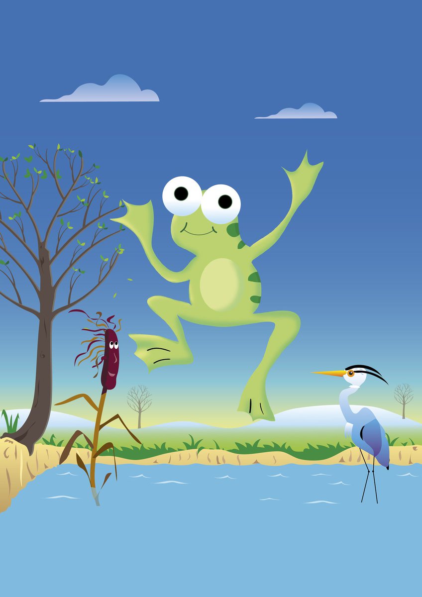 TheOldRep's tweet photo. One for the kids!

#LeapingFrog takes children on a natual history journey. This puppet adventure follows the journey of Goggles - who leaps unsuspectingly from little pond to big pond🐸🐸🐸 https://t.co/KdgdG8VK2T