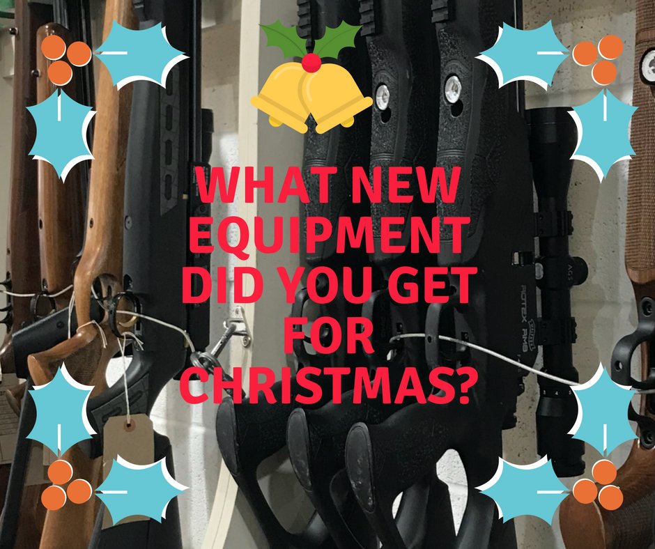 0nTarget's tweet image. What new equipment did you get for Christmas?
Comment and post pictures below 
#OnTargetrange #newyearnewgun
