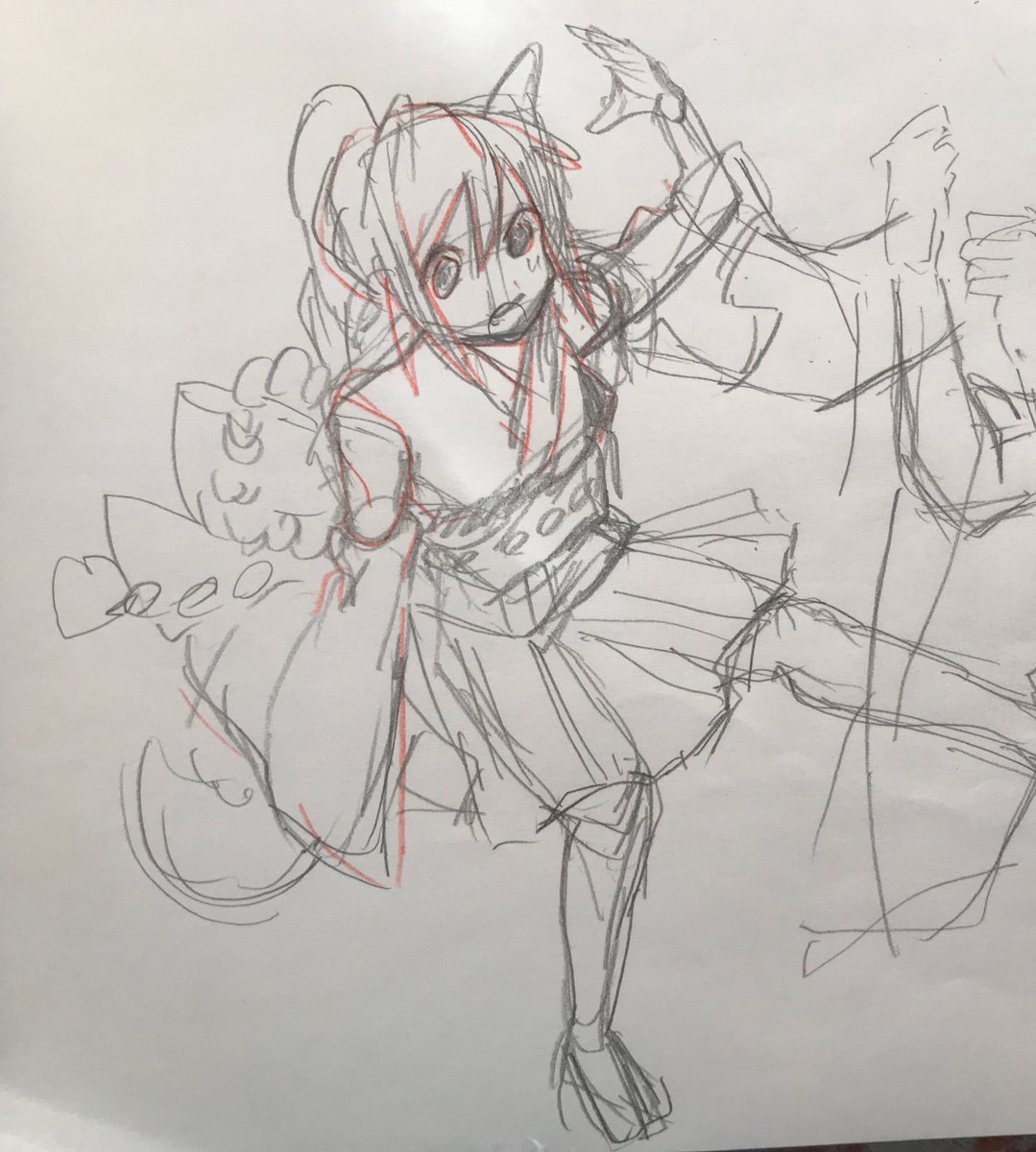 お年賀絵描いたワン 