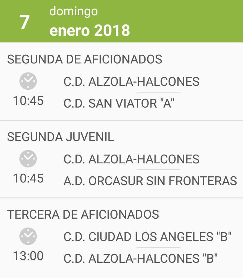Mañana tenemos 3 partidos! Los dos primeros en Cotorruelo y el del Aficionado B en Oroquieta ¡Vamos Alzola!