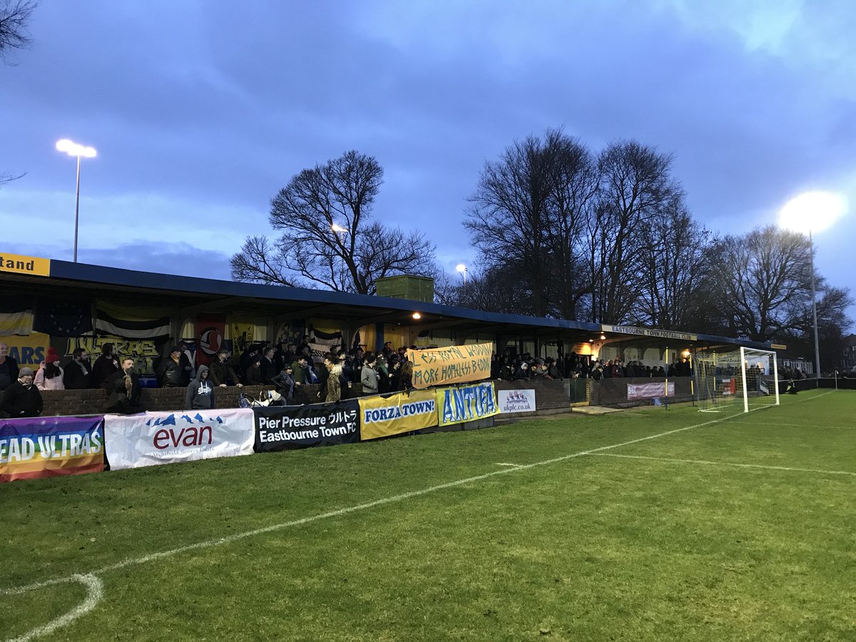 ‘Less royal wedding, more homeless bedding’ banner vs. Windsor FC