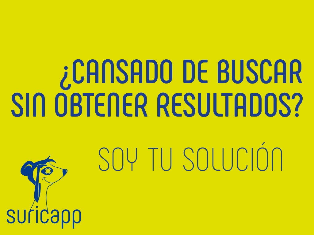 suricapp's tweet photo. Con @suricapp todo aquello que buscas, encontraras! Solo con un toque 👇 y cerca de ti. #FelizSábado #Colombia #Bogota #Reyes2018 #Online #App https://t.co/AUbIgIBgIZ