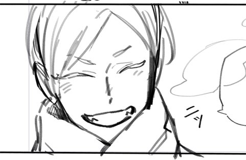 推しの笑顔は何度でも描きたい 