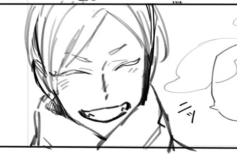 推しの笑顔は何度でも描きたい 