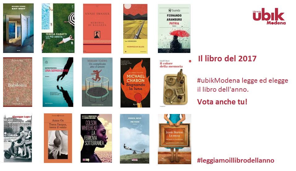 libreria ubik modena tweet media