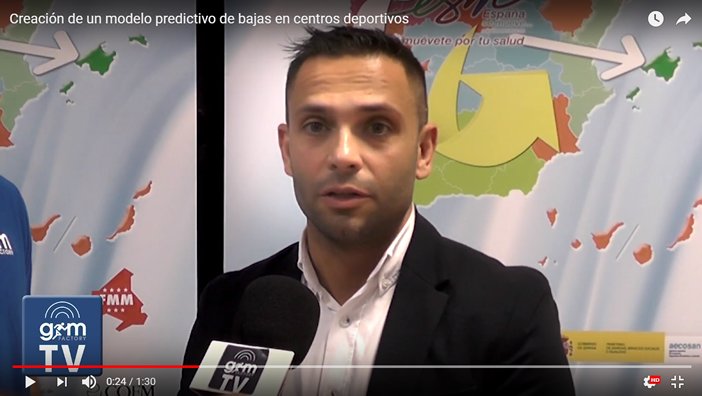 Gym_Factory's tweet photo. 📽 Presentan una tesis doctoral en la que se crea un modelo predictivo de bajas en centros deportivos. https://t.co/S73pWLeF41 https://t.co/C0CYaQ9wBY