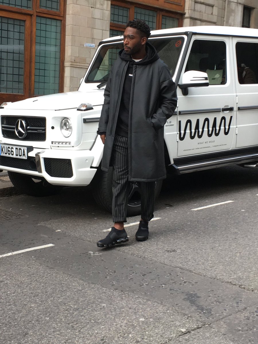 debspr's tweet image. Hello January!  Here we go #LFWM @TinieTempah @ww.wear @MercedesBenzUK  #GClass