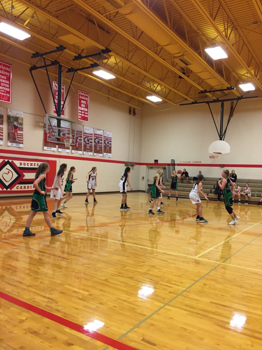 DuchesneSports's tweet photo. Freshmen🏀trails Skutt 15-19 #letsgo https://t.co/RYotYq0Ptk