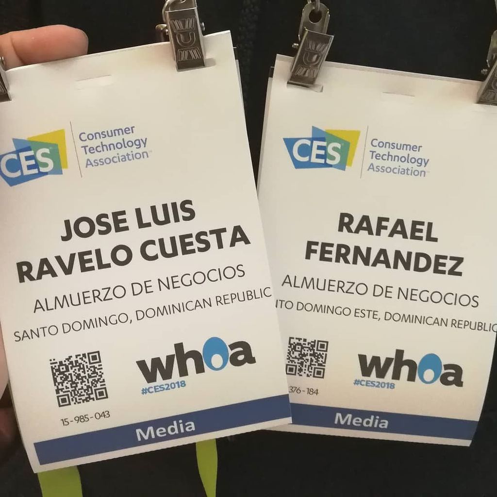 joseluisraveloc's tweet photo. Ya estamos en #LasVegas con nuestras acreditaciones en mano para la cobertura que haremos del @cesofficial 2018. Gracias a nuestros patrocinadores por hacerlo realidad. #Azul, #Alcatel, #Altice, #CND, #Nerdot, #Tpago y #Viva. https://t.co/3FmZZEEhGS https://t.co/5C3UjfMXjT