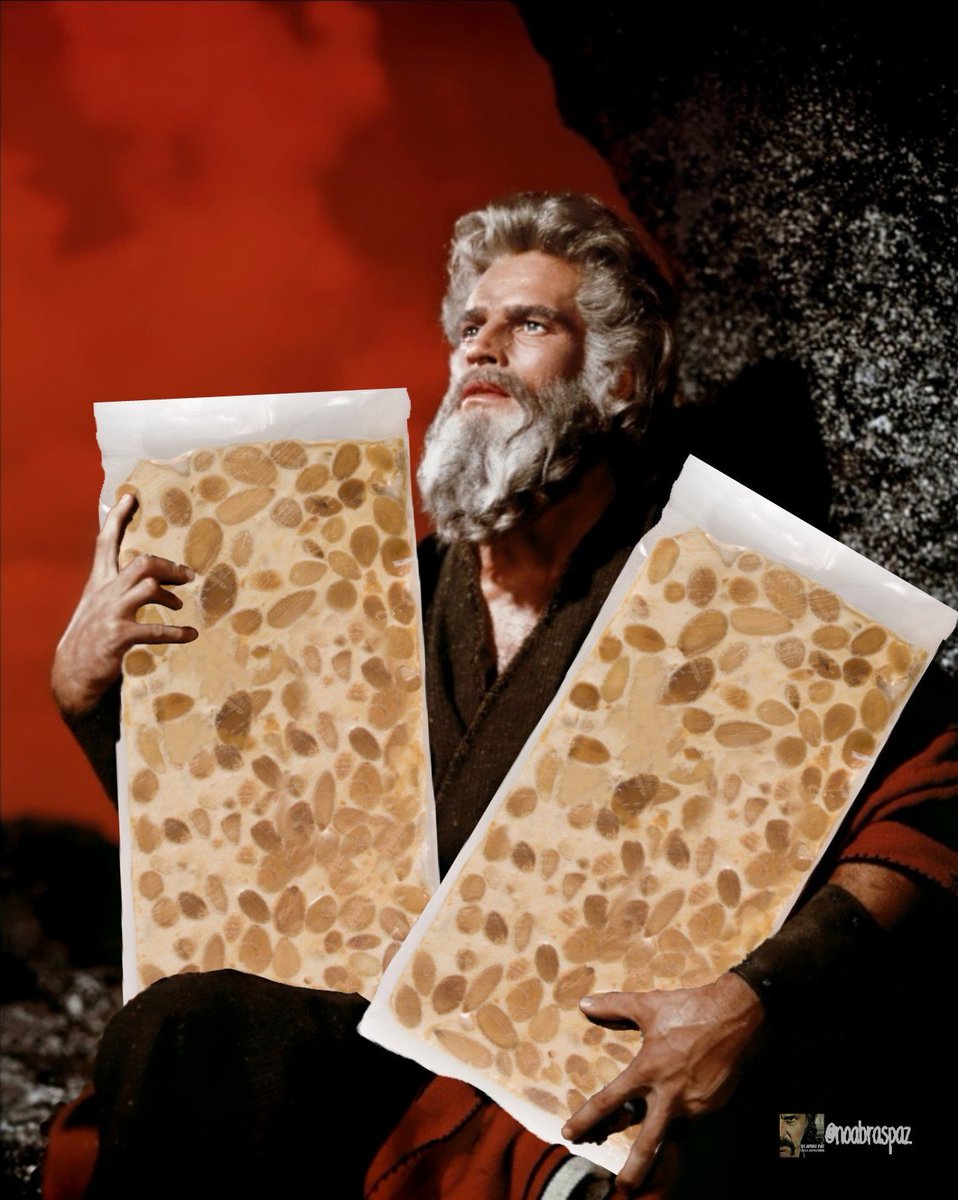 ¡Oh, señor! ¡Dinos! ¿Qué coño hacemos con las tabletas de turrón del duro que siempre nos sobran de las Navidades?