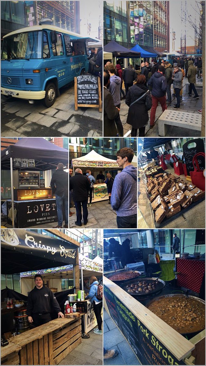 Arrive too early to check in to <a href="/BFR_PI/">BFR Premier Inn</a> at <a href="/FinzelsReach/">Finzels Reach</a> ? Then check out  the <a href="/FinzelsReachMkt/">Finzels Reach Market</a> 👇immediately in front of the <a href="/premierinn/">Premier Inn</a>.  Fab #streetfood every Friday 12-2 #bristol 👍