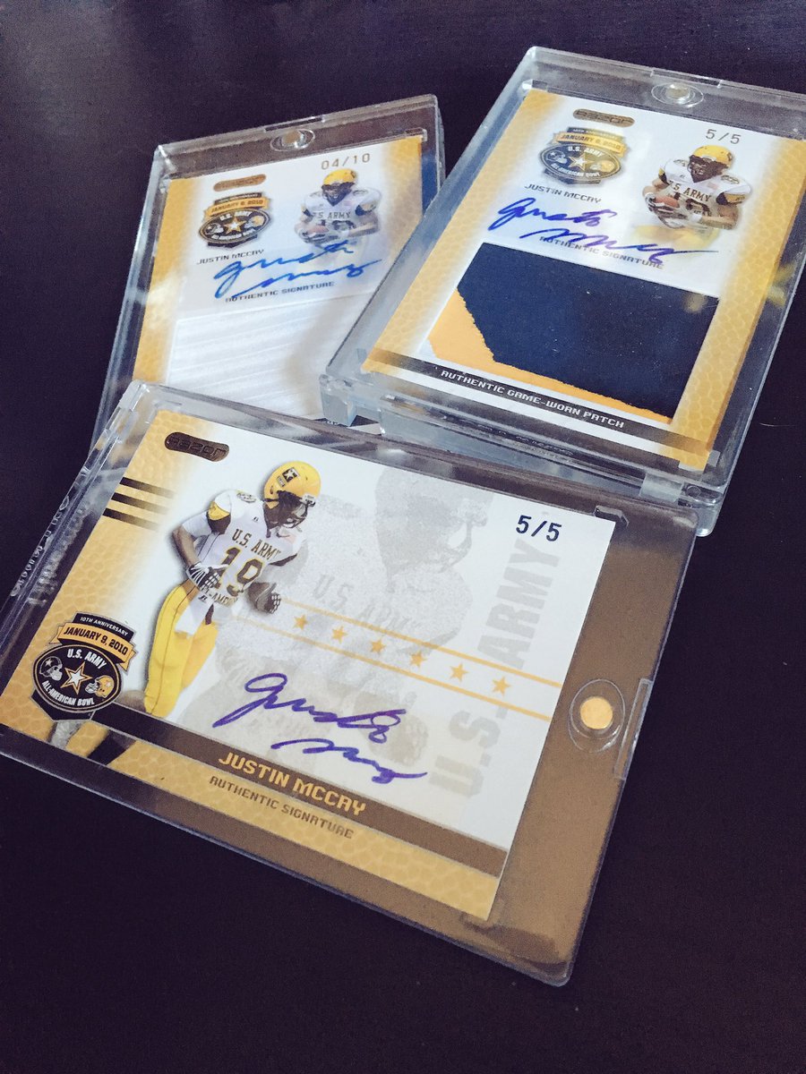 RandyWithersKC's tweet photo. In honor of Army Bowl Saturday, a few mementos from when my guy Justin McCay was in San Antonio in 2010. https://t.co/XXc14ZNEFm