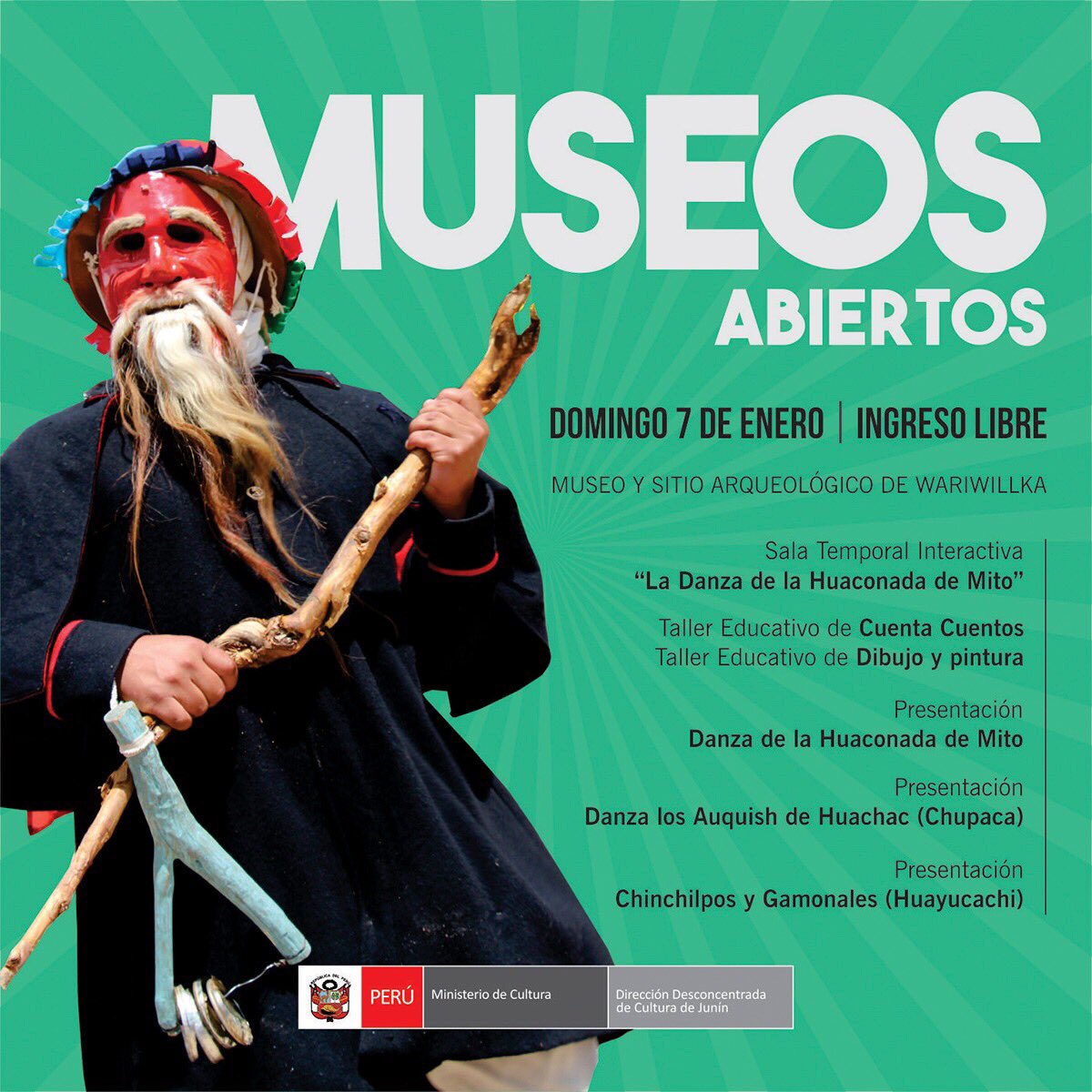 ddc_junin's tweet photo. Programación para mañana en el #MuseoYSitio Arqueológico de #Wariwillka.
#VamosALosMuseos https://t.co/FYn90wc6SD