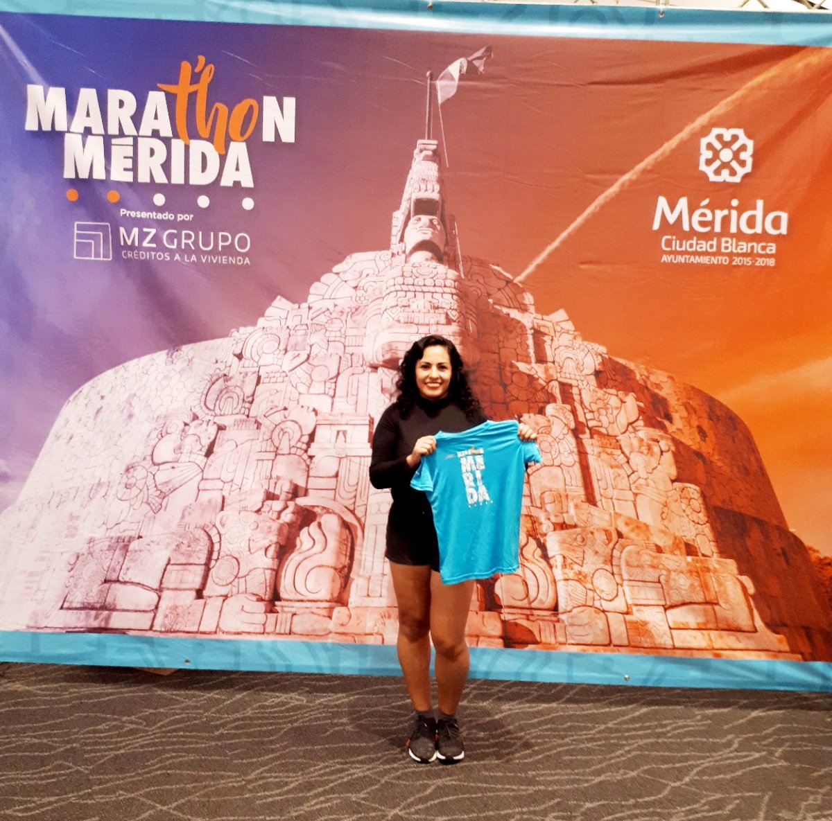 LuMargally's tweet photo. Vamonosss por la medalla☺ yehhh ya con mi kit #maratonmerida #maratonmerida2018 #feliz #CorrerMeHaEnseñado #yoelegicorrer #CancunRunner @neloLara @betopechM_22 @VeRoNikA2769210 https://t.co/7WH3oOwlee