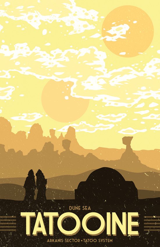 WookieeChips's tweet photo. Love this... #StarWars #BinarySuns #Tatooine https://t.co/V9wPoIll7f
