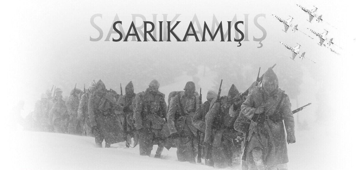 Sarıkamış Harekatı'nın 103. yıl dönümünde #Sarıkamış’ta şehadete yürüyen kahramanlarımızı ve tüm şehitlerimizi; minnetle, saygıyla, duayla yâd ediyorum. #SarıkamışıUnutma 🇹🇷