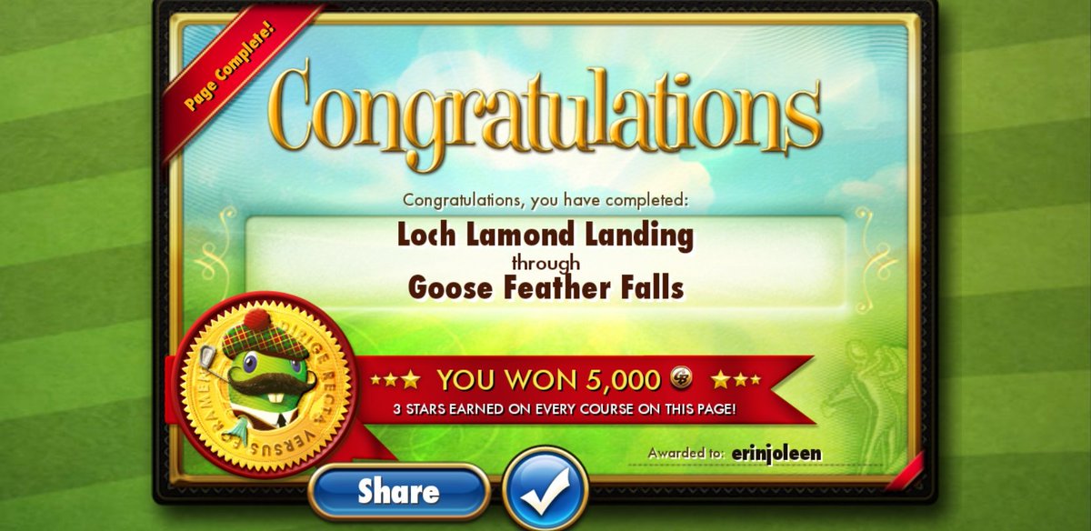 Princess_Erin77's tweet photo. I just won BIG Bucks in Fairway Solitaire for getting 3 Stars on 6 Courses! https://t.co/yInGgcKUuo https://t.co/1UCm6i0Olm